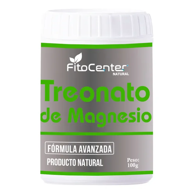 Treonato Magnesio Fitocenter Natural Formula Avanzada 100g