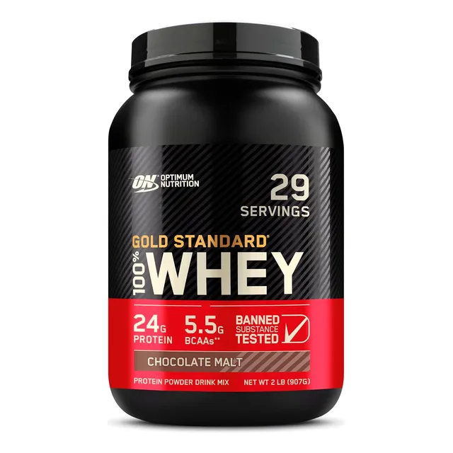 Proteína Optimum Nutrition 100% Whey Gold 29 Servicios 2lbs