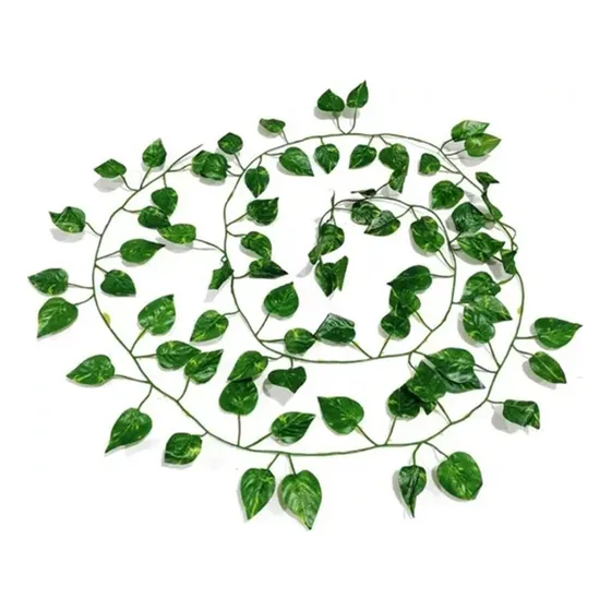 Enredaderas Vegetacion Colgantes Artificiales 210cm  X2 Uni