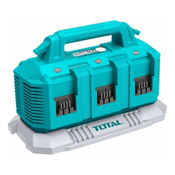 Cargador Total Tfcli2064 P20s 4.0ah 6 Puertos 20v Industrial