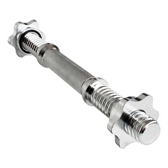 Mancuerna Mancuernas A Rosca Maciza Cromada 30 Mm. X Unidad