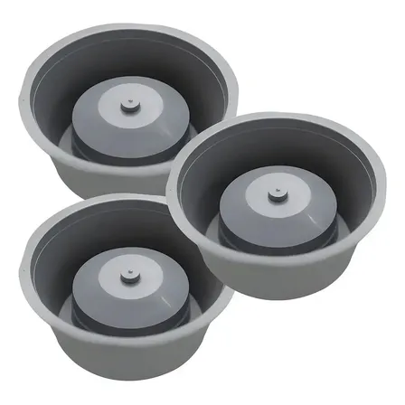Kit 3 Adaptador Tira Mau Cheiro Ralos E Porta Grelhas 10cm