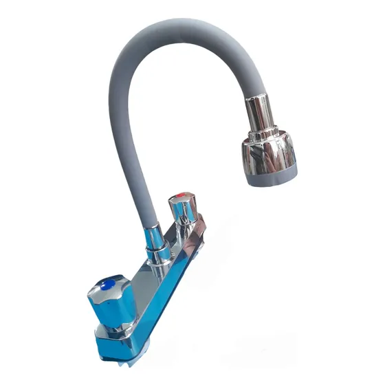Grifo Llave Para Lavaplato Cuello Flexible Mano Mando