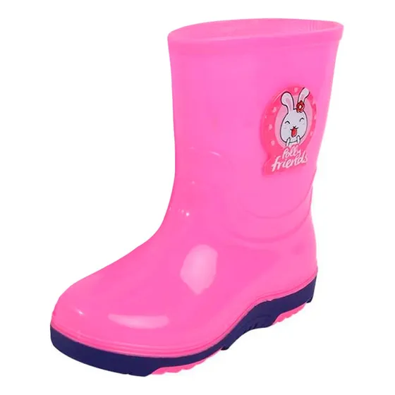 Bota De Lluvia Infantil Arye Calzado Protección Ajustable