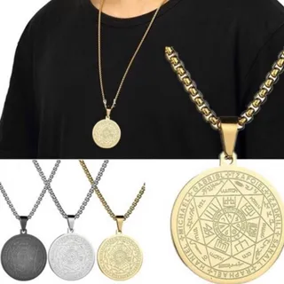 Collar Sello Arcángeles Dorado Collar Sello Arcángeles Dorado