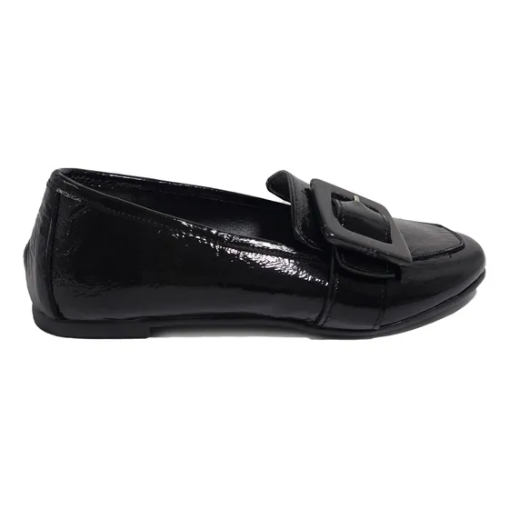 Zapatos Dama Mocasines Mujer Náuticos Cuero Hebilla Carey