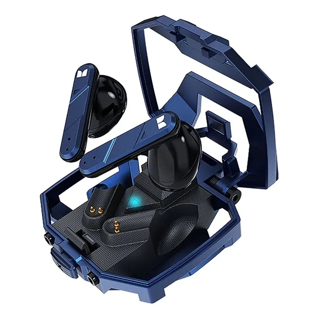Monster Audifonos Bluetooth 5.2 Airmars Xkt09 Gamer Metalico