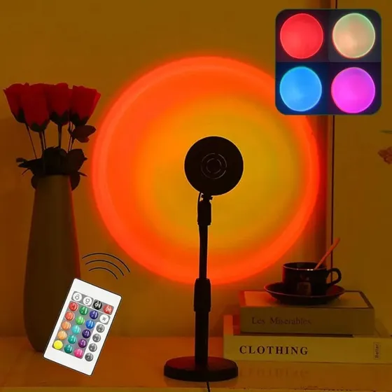 Lampara Multicolor Rgb De Arcoiris + Control Multifuncional Color de la estructura Negro Color de la pantalla Blanco 11