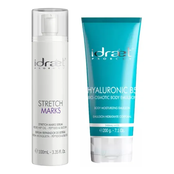 Idraet Stretch Marks Repara Estrías 100g+ Hyaluronic B5 200g