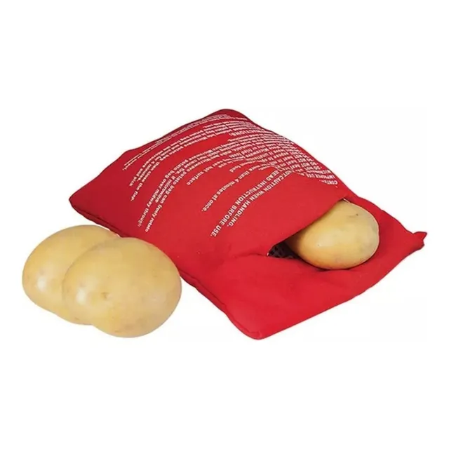 Bolsa Tela Conservadora Papa Batata Zapallo Microondas 