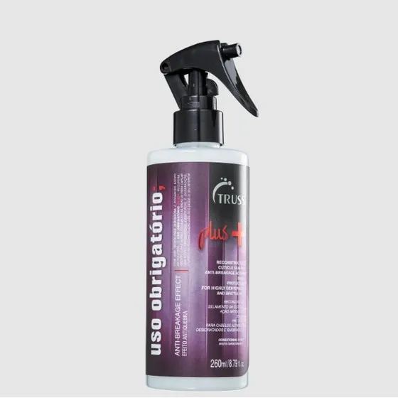 Finalizador Truss Uso Obrigatório Plus+ 260ml Reconstrutor