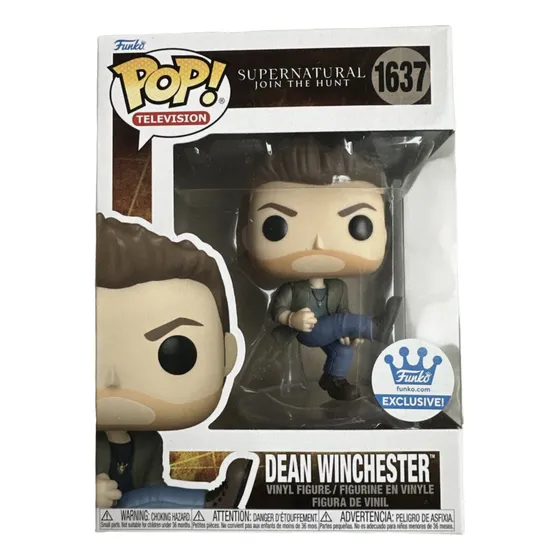 Funko Pop Dean Winchester #1637 Funkoshop Exclusivo Supernat
