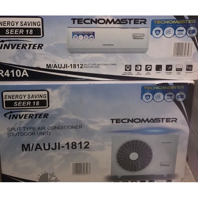 Aire Acondicionado Inverter Tecnomaster 9000/btu 18seer