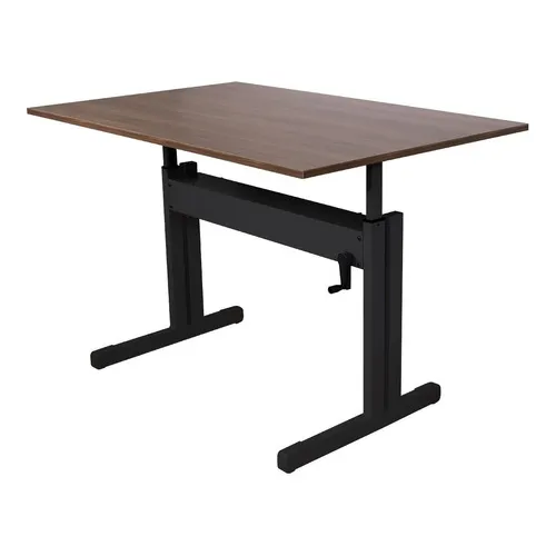 Mesa Para Computador Gamer Regulagem De Altura Tampo 120x80 Cor Amadeirado