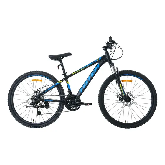 Bicicleta Mtb Totem Modelo Y650 Aro 26 Talla 13.5 Negro/azul Color Negro Tamaño Del Cuadro Xs