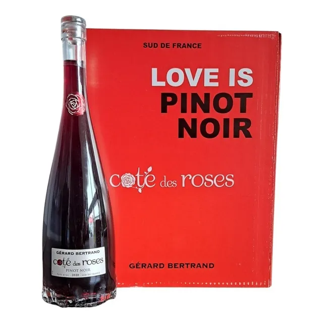 Caja Cote Des Roses Pinot Noir 750ml X 7 Unidades
