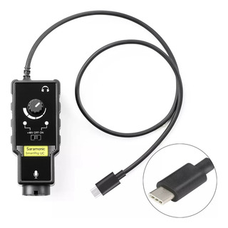 Interface De Ăudio Saramonic Usb-c Para Android E Ios Interface De Ăudio Saramonic Usb-c Para Android E Ios