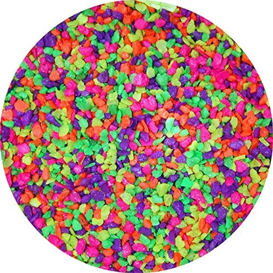 Piedras De Colores Decorativas Americanas 2,25 Kilos 