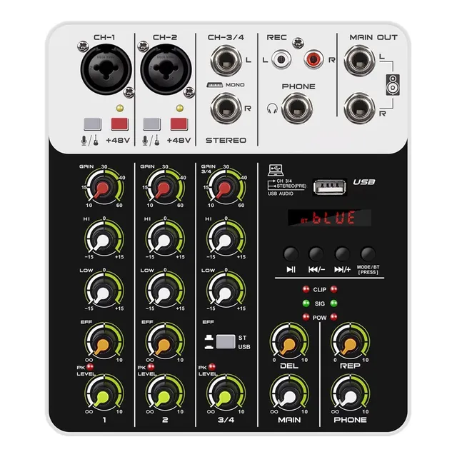 Mezclador De Audio Mezclador De Sonido Mezclador De Dj De