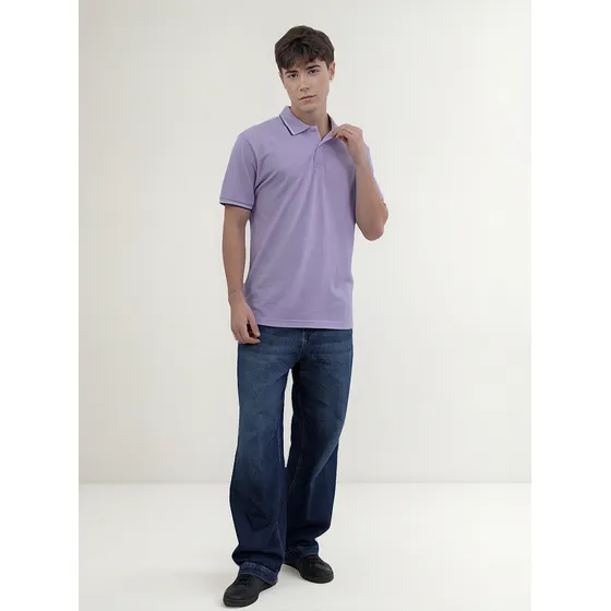 Chomba Howard Manga Corta Modelo 101 Algodón Celeste Hombre