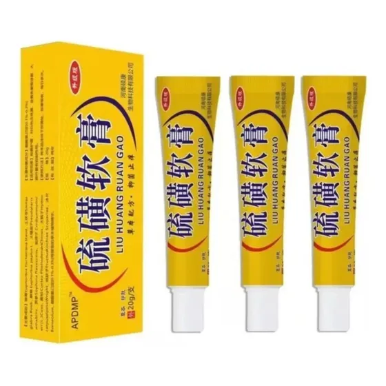 Hb Crema A Base De Hierbas Con Pomada De Azufre De 3