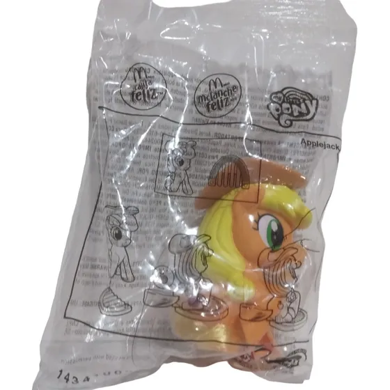Muñeco Apple Jack My Little Pony Mcdonald's 2019 Nuevo