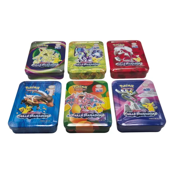 Lata De 40 Cartas Compatible Con Pokemon - Scarlet & Violet