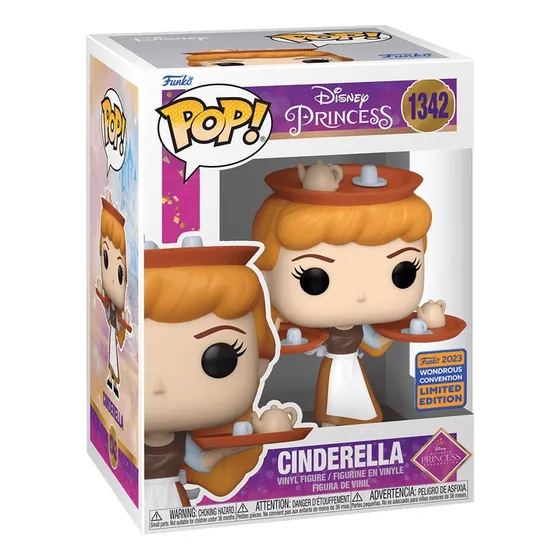 Funko Pop Cinderella #1342 Wonderous Convention With Trays