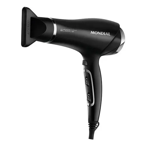 Secador De Cabelos Black Purple SCN-01 2000W Preto Mondial