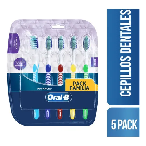 Oral-b Advanced Radiant Cepillos Dentales Medio