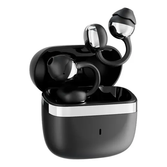 Fone De Ouvido Clip-on Sem Fio, Fone Bluetooth 6.0 De Tipo Aberto ENC, Com Microfone, Estéreo Hi-fi, Chamadas Bluetooth Em Alta Definição Redução, Para Pessoas Com Orelhas Menores E Que Usam Óculos