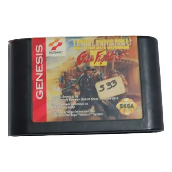 Lethal Enforces Original Sega Genesis Mega Drive  Fita 75