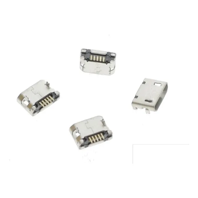 Conector Micro Usb Tipo B Receptor Hembra 5 Pin Socket Dip