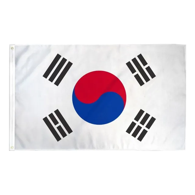 Bandera De Corea Del Sur 150 Cm X 90 Cm