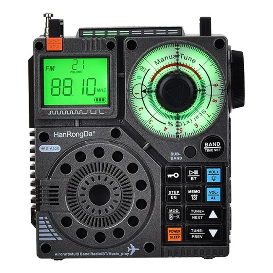 Radio De Onda Corta, Radio Air/am/fm/vhf/sw/wb