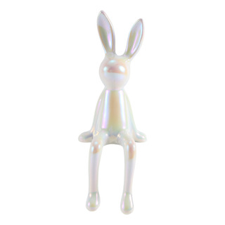 Estatuas De Conejos, Cerámica, Brillantes, Modernas, Nórdica Estatuas De Conejos, Cerámica, Brillantes, Modernas, Nórdica