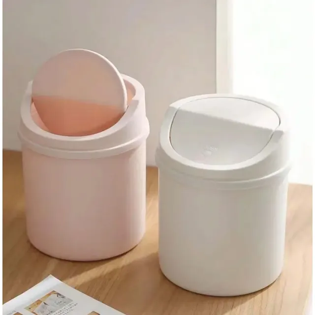 Papelera De Escritorio Rosa