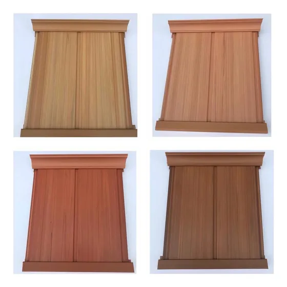 Forro De Pvc Mogno Claro 6,00m (m²)