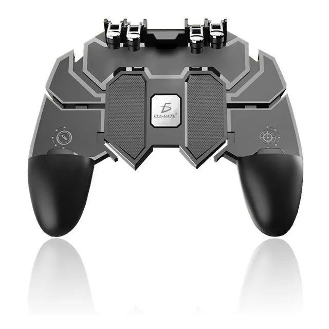 Control Mando Mecanico Android 4 Gatillos Pubg Freefire Color Negro Ele-Gate