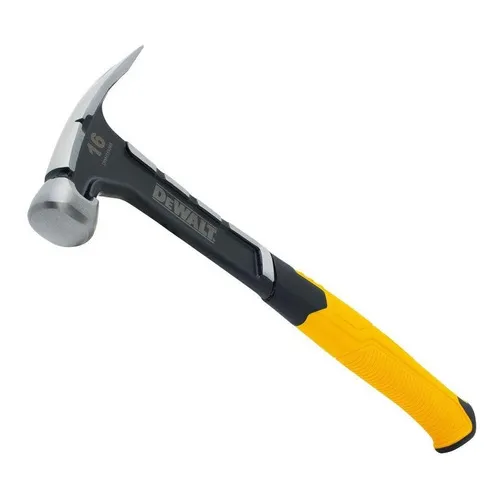 Martillo De Uña Dewalt Acero De 1 Sola Pieza 16oz Dwht51048