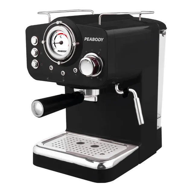Cafetera Expresso Peabody Pe-ce5003n-n 1,25 Litros 20 Bar 1100w Color Negro