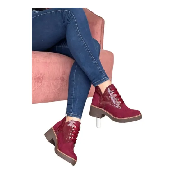 Botines Medios De Damas Ref. 312