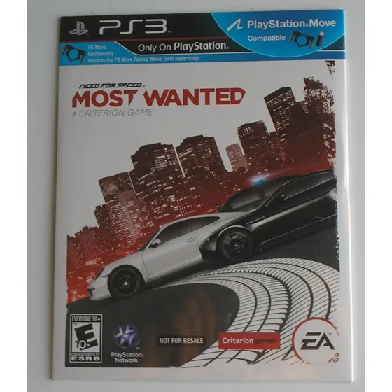 Need For Speed Most Wanted Ps3 No Envelope Original Lacrado
