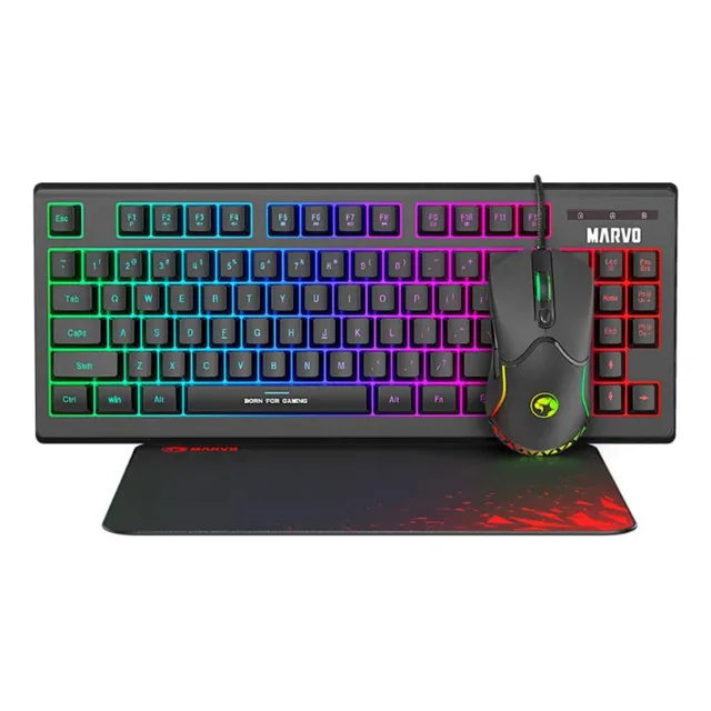 Marvo Loot 30: ¡domina Tus Juegos Con Este Combo 3 En 1!