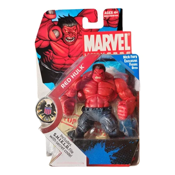 Red Hulk Marvel Universe Nick Fury Exclus Marvel Hasbro 2008