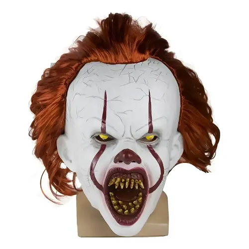 Máscara De Látex Chucky Con Licencia Oficial – Disfraz De Terror Para Halloween