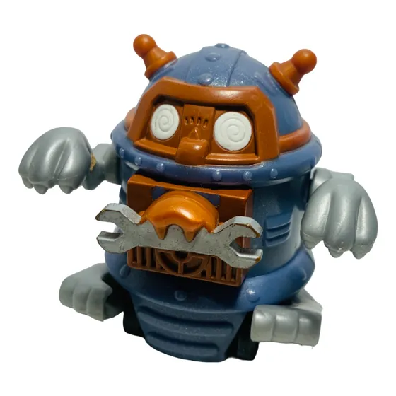Muñeco Robot Azul Colección Robots Retro Burger King 1998