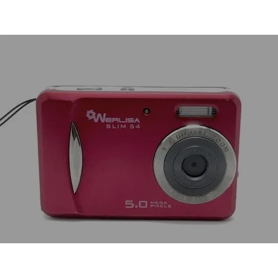 Camara Digital Werlisa  Color Vino Tinto Slim 