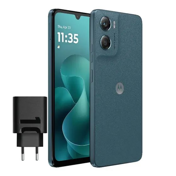 1037960516 Motorola Moto G06 Dual Sim 128gb/4gb Ram Hasta 12gb, Azul 5200 Mah, Gorilla Glass 3, Ip64