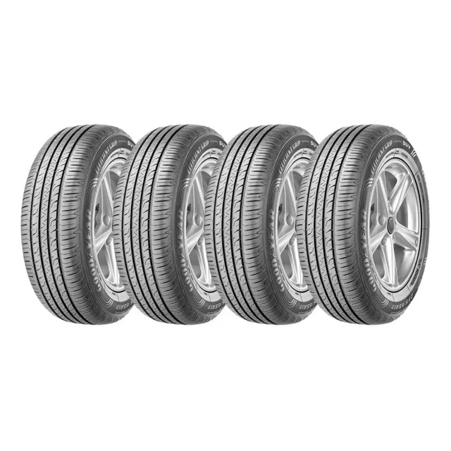 4 Cubiertas Goodyear 205/65 R16 Efficientgrip Suv Índice de carga 95 Índice de velocidad H